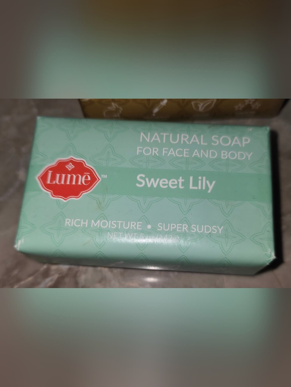 Lume Sweet lily Natural Soap 5 oz. Discontunued NO SEPARATING PRICE FIRM